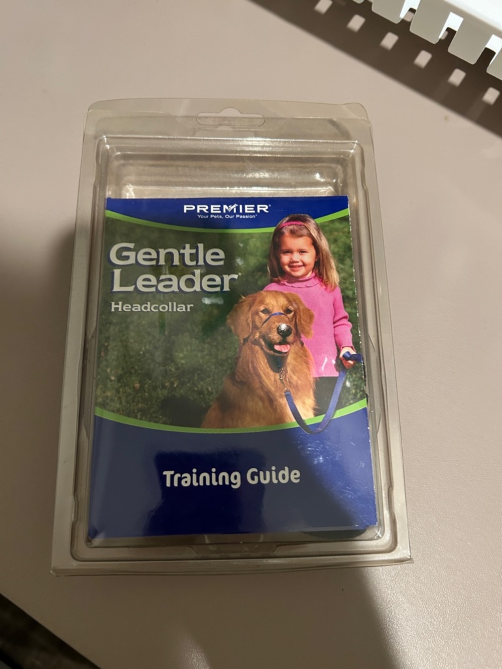 Premier Gentle Leader Headcollar in Blue and Green